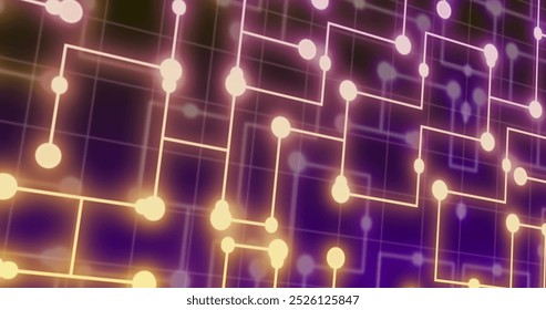 Image of data processing over diverse male and female warehouse workers. Business networking connections technology and digital interface concept digitally generated image. - Powered by Shutterstock