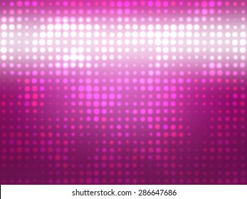 Image defocused stadium lights Abstract pink background and neon effects   colorful lights 