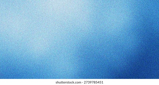 The image depicts a smooth, gradient texture transitioning from a light blue hue at the top to a darker blue shade at the bottom. The surface is subtly speckled with tiny white dots, giving it a soft, grainy appearance reminiscent of a textured fabric or a lightly brushed canvas. The overall effect is tranquil and visually soothing, evoking a sense of calmness and simplicity.