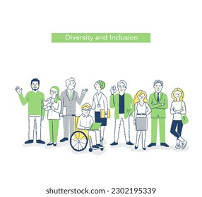 An image of diversity coexisting