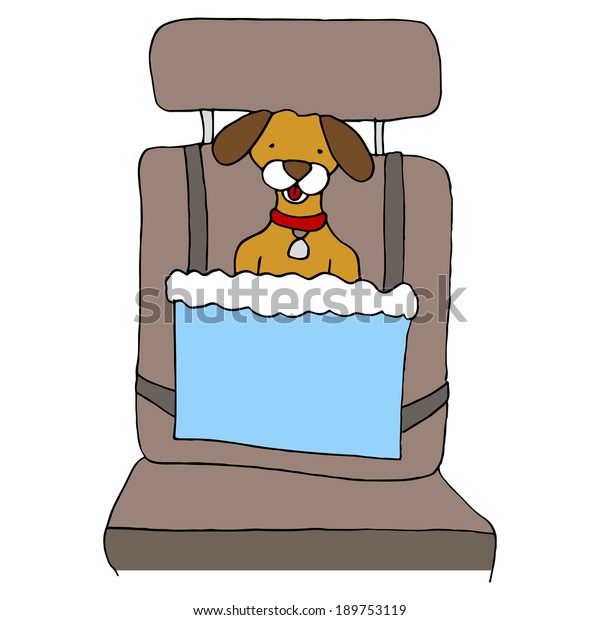 An image of a dog car\
seat.