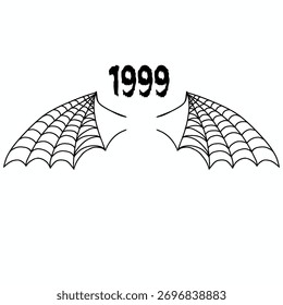 The image features devil wings and the number 1999.