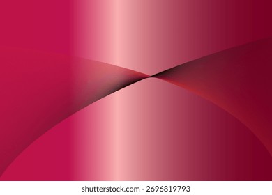The image features a pink and black gradient, showcasing a smooth transition between the two colors. It embodies an abstract design with a sense of colorfulness, highlighted by curved shapes.