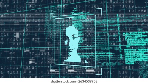 Image of globe with network of connections and digital icons. Global network connections data processing technology and digital interface concept digitally generated image.