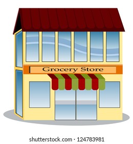 An Image Of A Grocery Store.