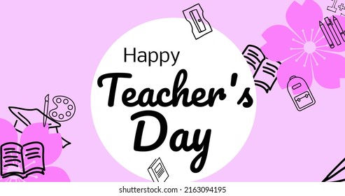 1,532 Happy teachers day images Images, Stock Photos & Vectors ...