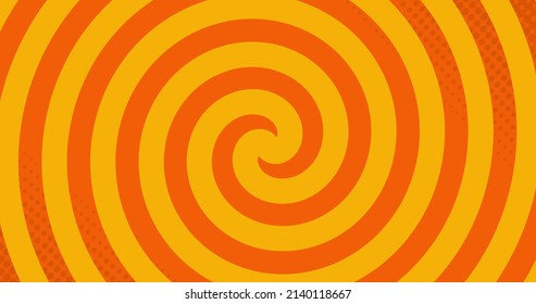 Image Of Keep Your Desk Clean Note Over Orange And Yellow Spinning Circles. Business, Office And Tidy Work Space Concept Digitally Generated Image.