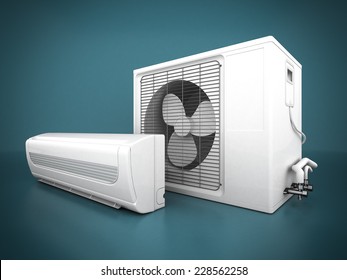 كيف تعمل مكيفات الهواء Image-modern-air-conditioner-on-260nw-228562258
