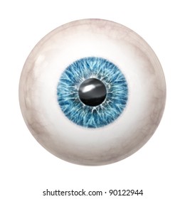 An Image Of A Nice Blue Eye Ball