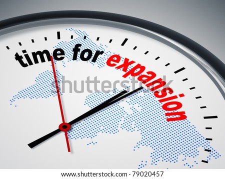 An image of a nice clock with time for expansion