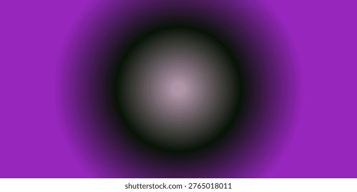 The image showcases a blurry, gradient-like pattern centered with a soft glow, resembling a cosmic or astronomical phenomenon. The central area appears to be a lighter shade, surrounded by concentric rings that gradually fade into a deep purple background, giving it an ethereal and otherworldly appearance. This could be interpreted as an artistic representation of a nebula, a black hole, or an abstract cosmic event.