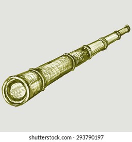 Image telescope. Raster version