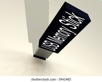 An image of a usb memory stick, which is used to hold computer information.