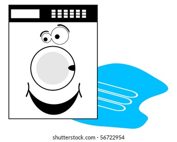 Image Washing Machine Smiley Stock Illustration 56722954 | Shutterstock