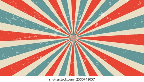 Image of winter sale text banner against blue and red radial rays spinning in seamless pattern. Sale discount and retail business concept - Powered by Shutterstock