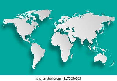 similar images stock photos vectors of image of a vector world map