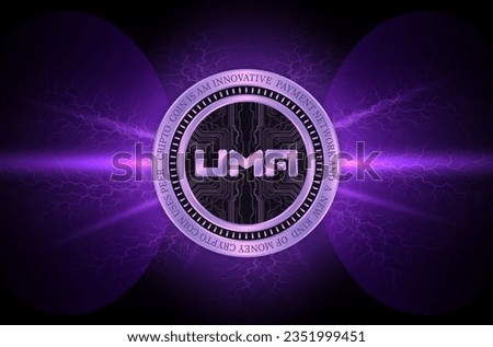 Images of uma virtual currency. 3d illustrations. Foto stock © 