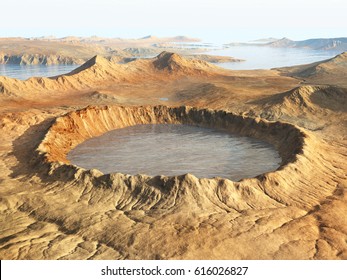 Impact Crater
Computer Generated 3D Illustration