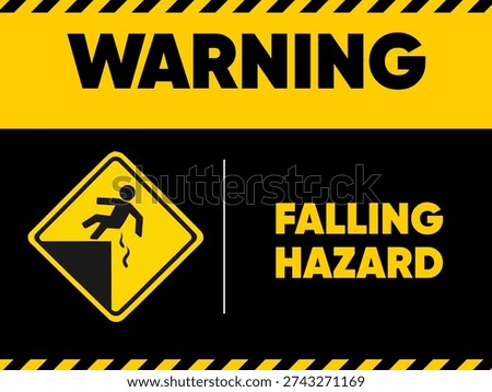 Important Safety Warning Regarding Potential Falling Hazards At Site