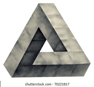 Impossible Triangle, Abstract Object, Symbol