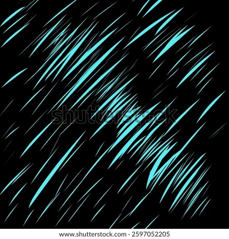 The impression is dynamic and full of intensity, reflecting irregular but interesting movement or strength.