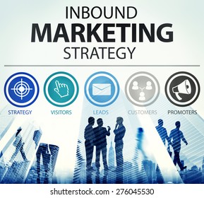 Inbound Marketing Strategy Commerce Solution Concept - Powered by Shutterstock - Get 15% off with code: PIKWIZARD15