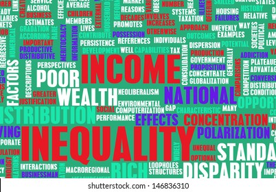 Income Inequality And Wealth Distribution As Art