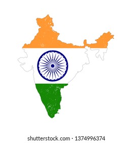 India Flag Background Stock Illustration 149830448