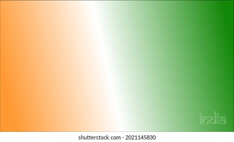 India Flag Background In Tri Color