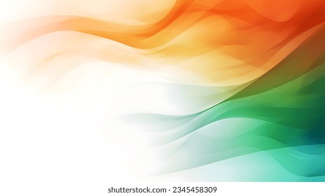 India Independence Day Indian Flag Background, Illustration. Saffron, White, Green. Indian Tricolor - Powered by Shutterstock