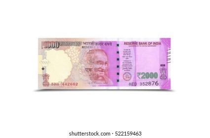 Indian 2000 Rupee Currency Note