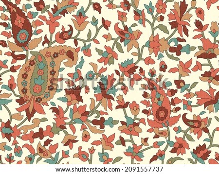 indian badhani pattern allower print
