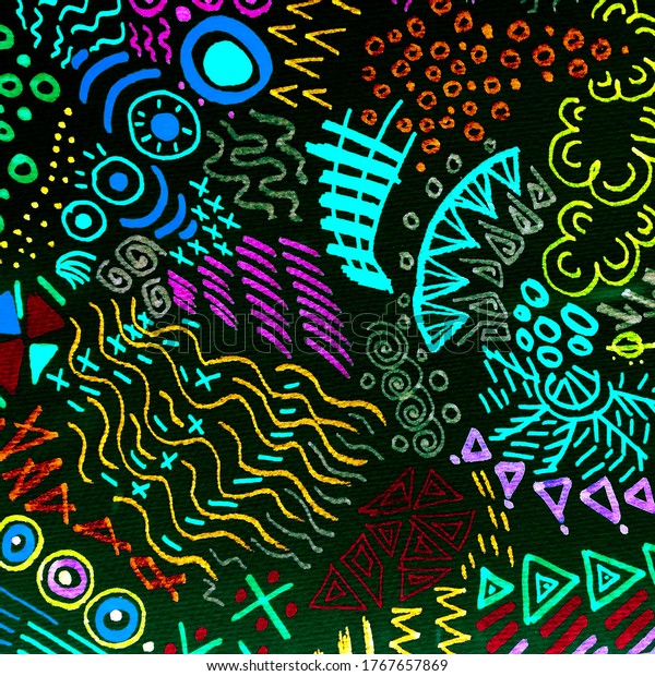 Indian Ethnic Carpet. Multicolor Ethnic Boho. Gold\
Divider Geometric. Colorful Ethnic Brush. Tribal Triangle Pattern.\
Vivid Aztec\
Brush.