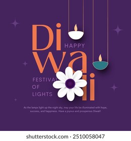 Indian festival Happy Diwali with Diwali Diya, holiday Background, Diwali celebration greeting card, illustration design. - Powered by Shutterstock