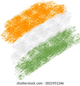 Ilustrasi Stok Indian Flag Republic Day Independence Day 2021951246