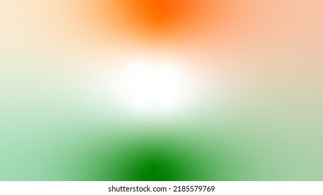 Indian Flag Tricolour Gradient Background 