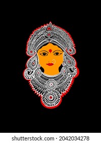 Indian goddess: Durga Mata  She is worshipped as principal aspect the mother goddess Devi   is one the most popular   widely revered among Indian divinities 