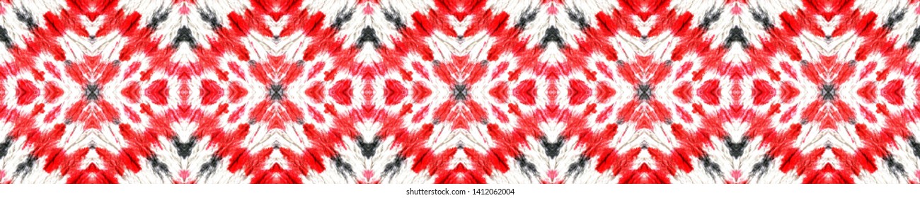 Ikat Geometric Folklore Ornament Diamonds Damask Stock Vector (Royalty ...