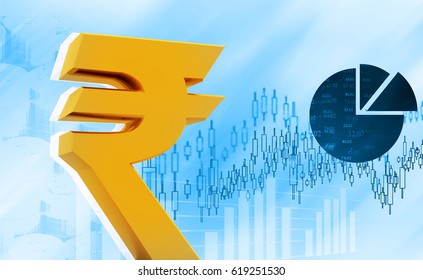 Indian Rupee Background India Economy Finance Stock Photo 2090117971 ...