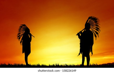 1,849 Native american instrument Images, Stock Photos & Vectors ...