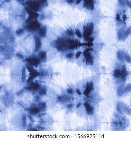 Seamless Tiedye Pattern Indigo Color On Stock Illustration 1025815783