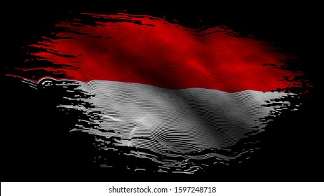 Indonesien Banner indonesische Fahnen Flaggen 30x45cm 