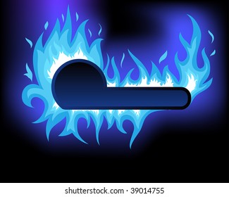 Inferno fire  background for design use
