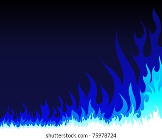 Inferno fire background for design use