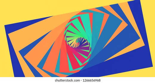 Infinity Spiral Design Stock Illustration 1266656968 | Shutterstock