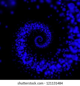 infinity spiral lights background