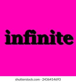 infinte shadow effect design, infinite, shadow, background, text effect