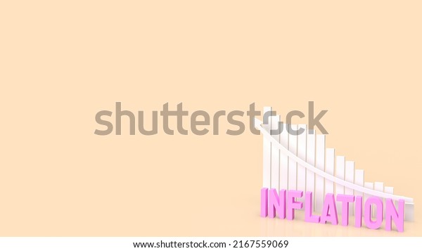 Ilustrasi Stok Inflation Word Chart Business Concept 3d 2167559069 Shutterstock