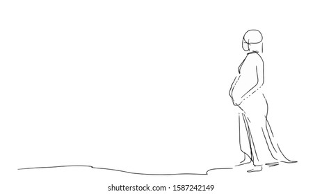 Influential women and equality, line art - Powered by Shutterstock