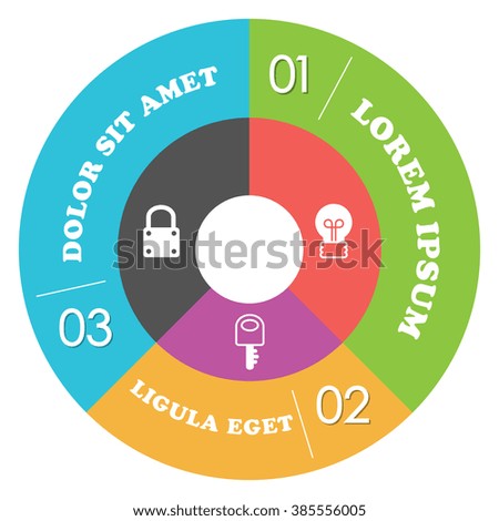 Info graphic design element